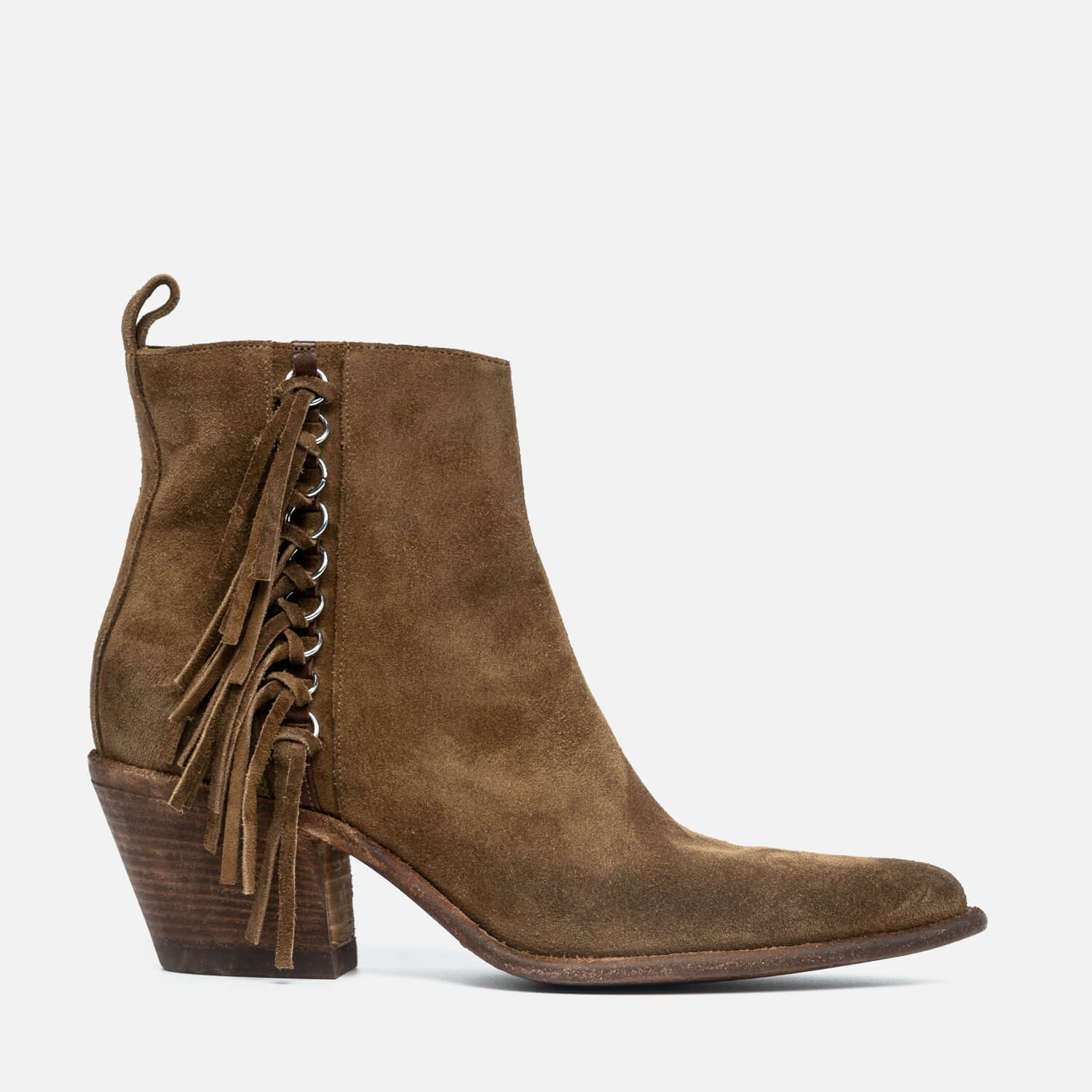 Anna | Model 3785 Texan-style boots beer-colored