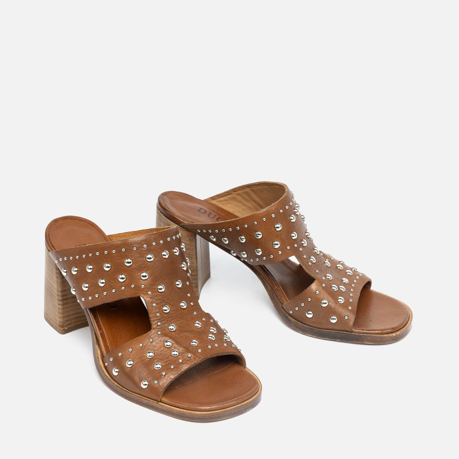 Angelica | Model 3787 sabot-style sandals tan