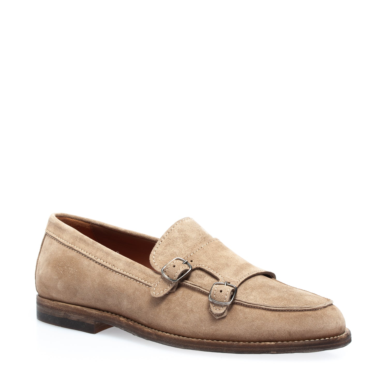 2653 mocassino doppia fibbia crosta noisette