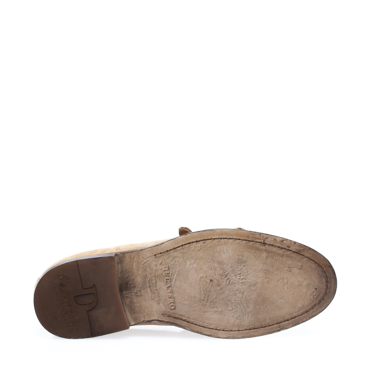 2653 mocassino doppia fibbia crosta noisette