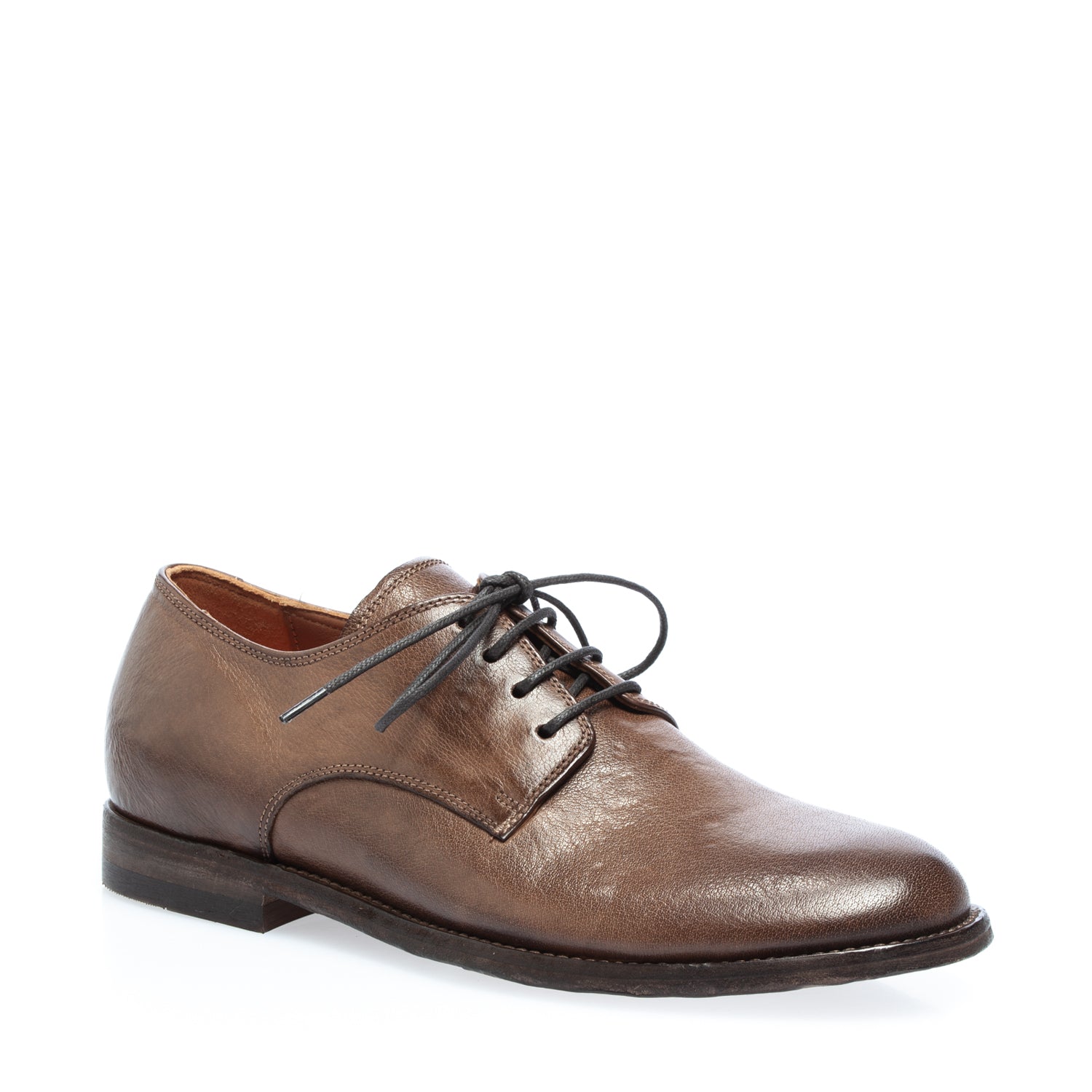 2710 scarpa allacciata bufalo cuoio 208 (colorata a mano)