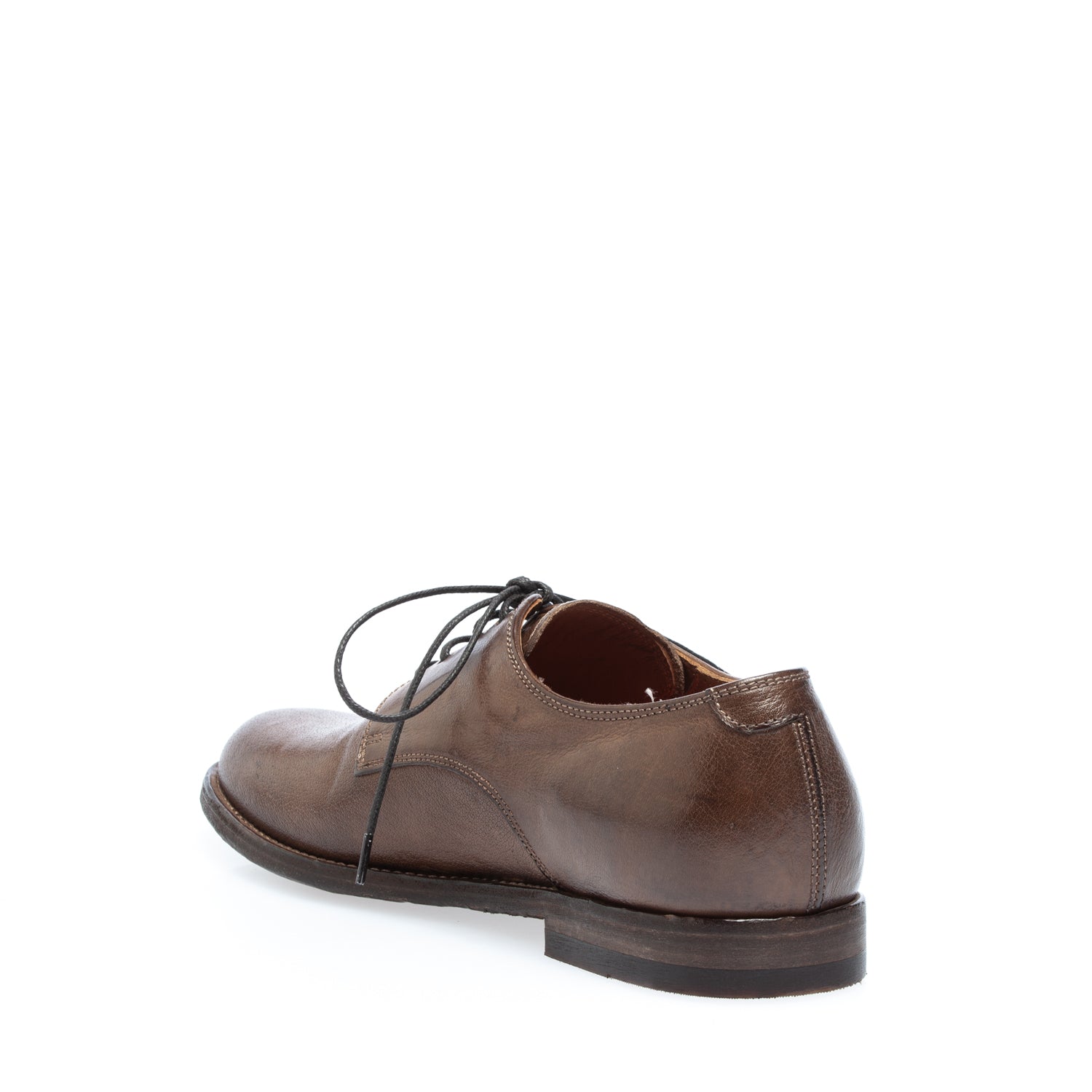 2710 scarpa allacciata bufalo cuoio 208 (colorata a mano)