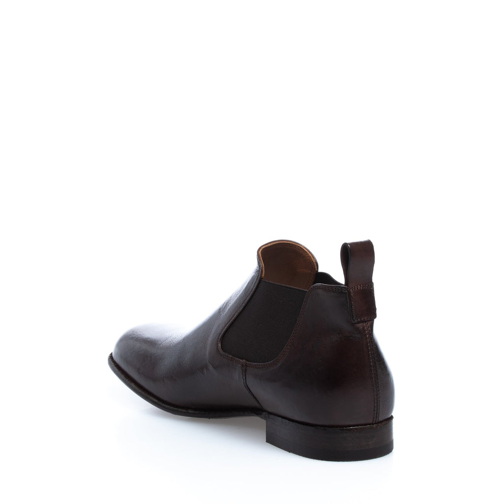 2740 stivaletto doppio elastico vitello marrone 778 (colorato a mano)